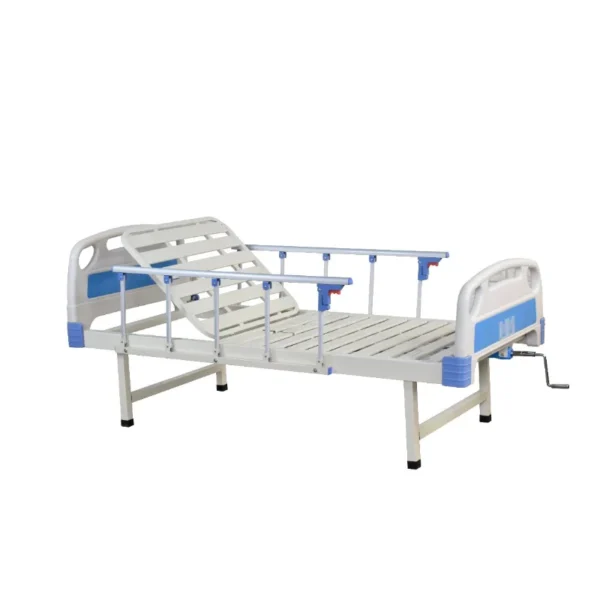 Single Crank Medical Bed - 0-75° Manual Backrest