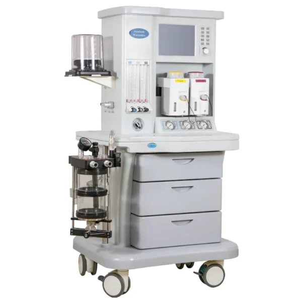 10.4-inch Colorful TFT High-Luminance Display on [Closed/Semi-Closed/Semi-Open] Anesthesia Machine with Built-in Ventilator