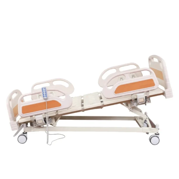 Critical care bed activating electric CPR function with one-touch button