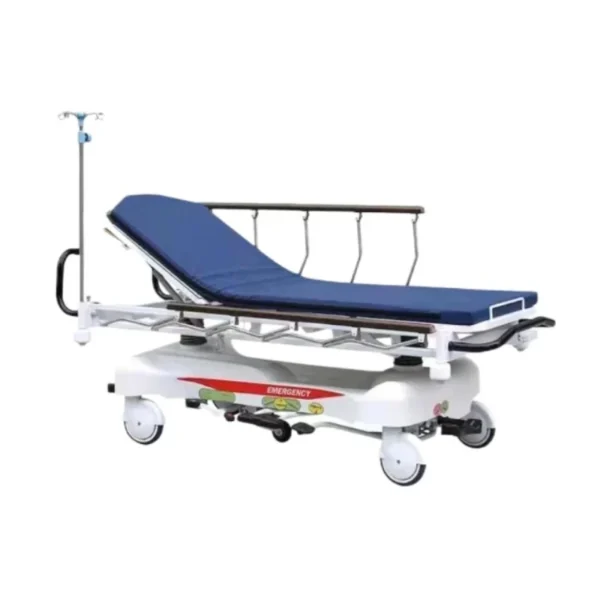 Heavy-Duty Hydraulic Medical Transfer Stretcher with Adjustable Height