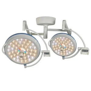 Modern LED surgical operating light with multiple arms for optimal positioning